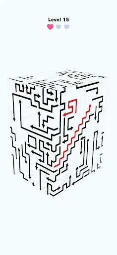 Arrow Cube Escape screenshot