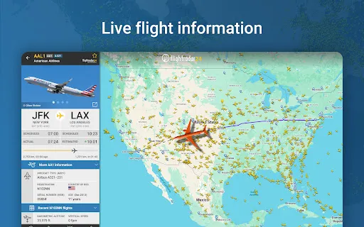 Flightradar24 Flight Tracker screenshot