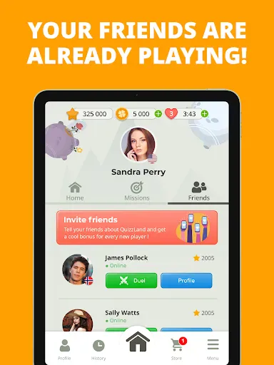 QuizzLand. Quiz & Trivia game screenshot
