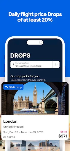 Skyscanner Flights Hotels Cars screenshot
