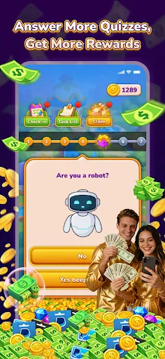 Quizzy Journey - Quiz&Earn screenshot