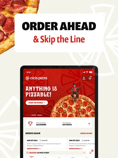 Cicis Pizza screenshot