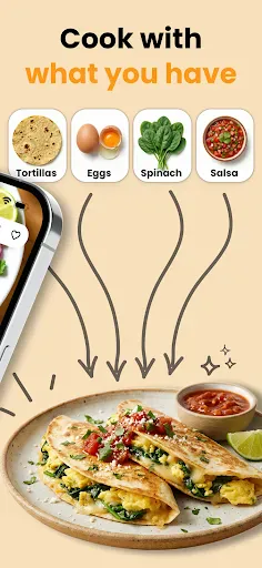 TasteBot: AI Recipe Generator screenshot