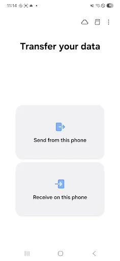 Samsung Smart Switch Mobile screenshot