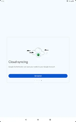 Google Authenticator screenshot