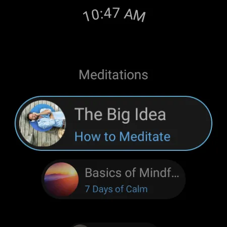 Calm - Sleep, Meditate, Relax screenshot