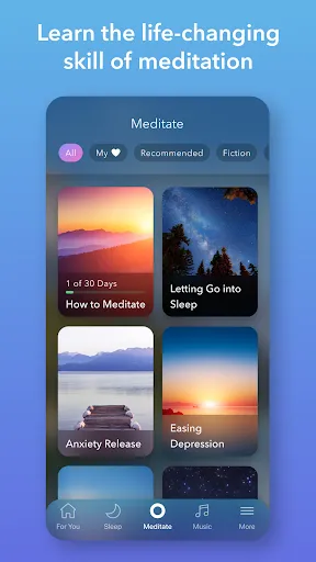 Calm - Sleep, Meditate, Relax screenshot