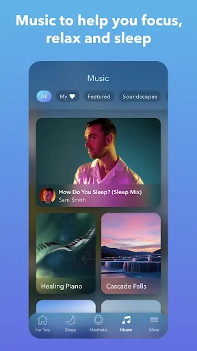 Calm - Sleep, Meditate, Relax screenshot