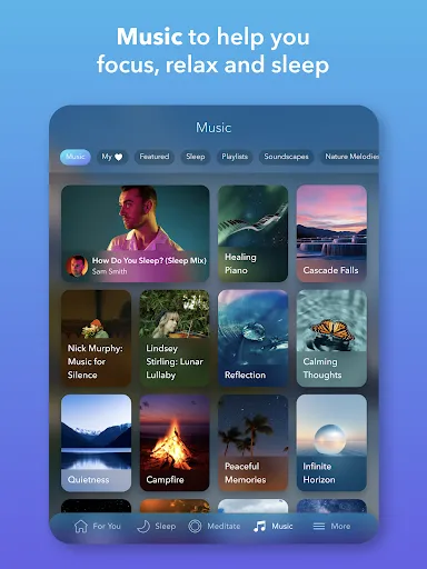 Calm - Sleep, Meditate, Relax screenshot