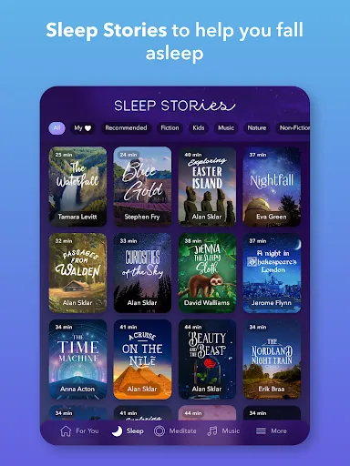Calm - Sleep, Meditate, Relax screenshot