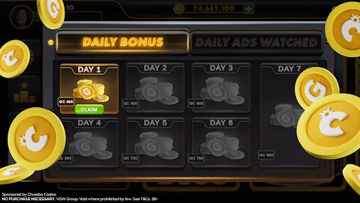Chumba Casino Mini screenshot