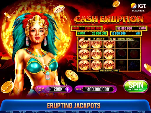 Hard Rock Jackpot Planet screenshot