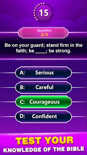 Bible Trivia - Word Quiz Game screenshot