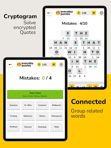 Everyday Puzzles: Mini Games screenshot
