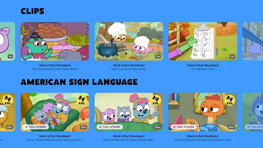 PBS KIDS Video screenshot