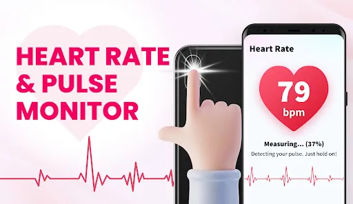 Heart Rate Monitor - Pulse App screenshot