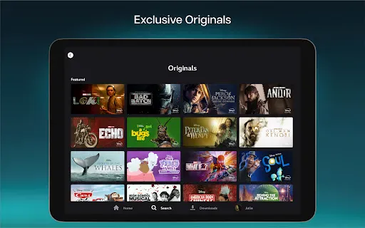 Disney+ screenshot