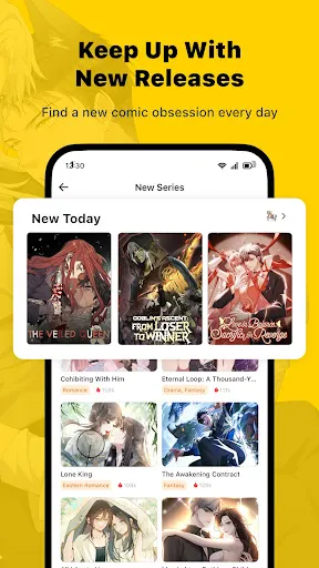 WebComics - Webtoon & Manga screenshot