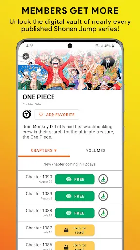 Shonen Jump Manga & Comics screenshot