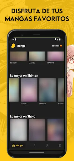 Mango: Lector de Manga Español screenshot