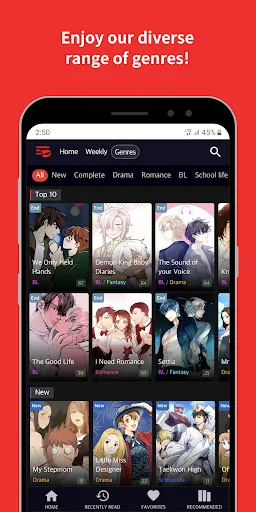 Toomics - Read Premium Comics screenshot