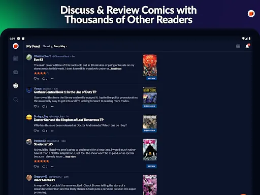 League of Comic Geeks screenshot