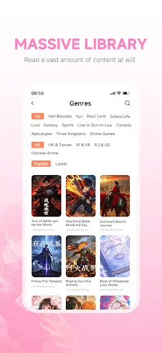 Infinite Comics screenshot