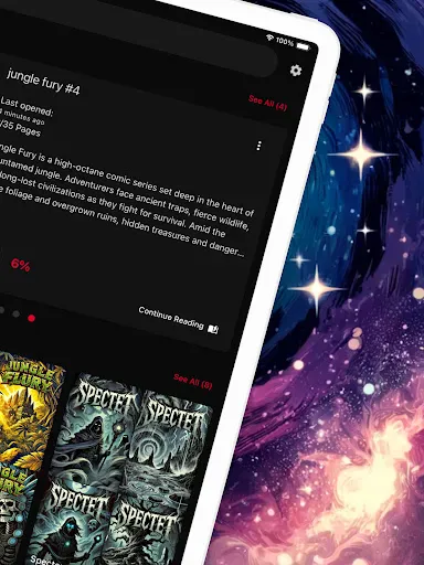 Comic Reader CBR, CBZ & PDF screenshot