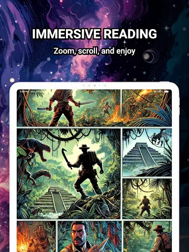 Comic Reader CBR, CBZ & PDF screenshot