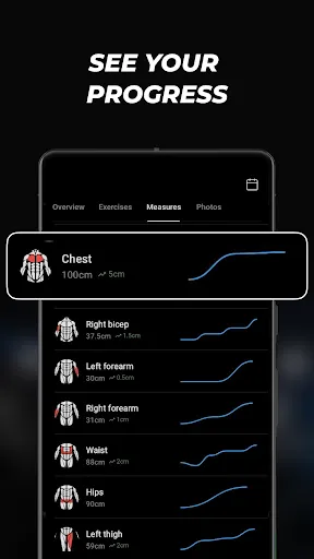 Lyfta: Gym Log Workout Tracker screenshot