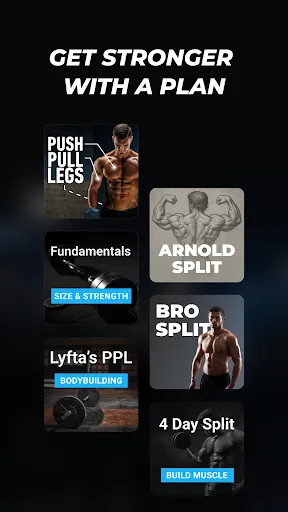 Lyfta: Gym Log Workout Tracker screenshot