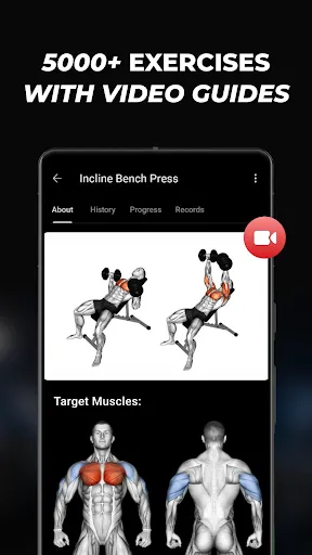 Lyfta: Gym Log Workout Tracker screenshot