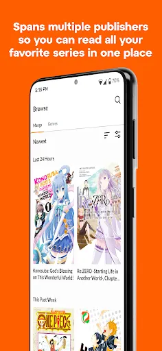 Crunchyroll Manga screenshot