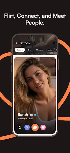 Jaumo Dating App: Flirt & Date screenshot