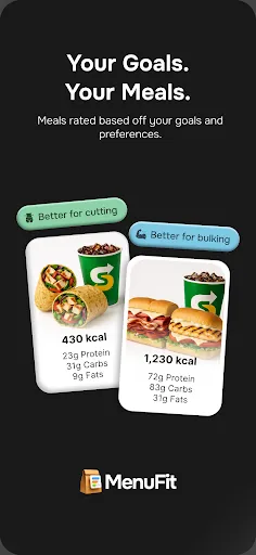 MenuFit - Healthy Eating Out screenshot