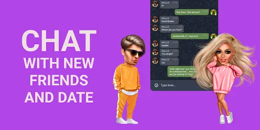 Galachat: Avatars & Chat Rooms screenshot