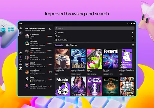 Twitch: Live Streaming screenshot