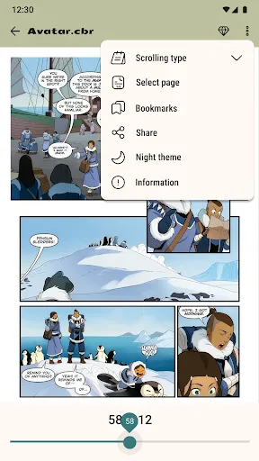 Comic Book Reader (cbz/cbr) screenshot