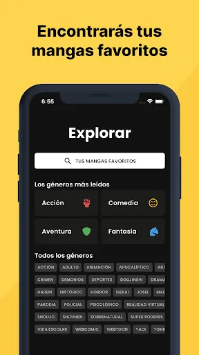 KanX - Mangas en Español screenshot