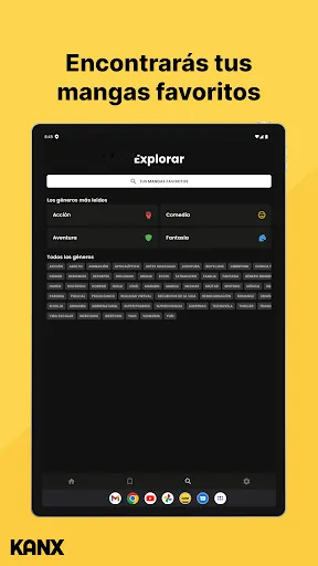 KanX - Mangas en Español screenshot