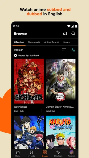 Crunchyroll: Anime Streaming screenshot