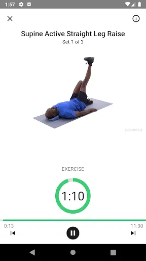 Medbridge GO for Patients screenshot