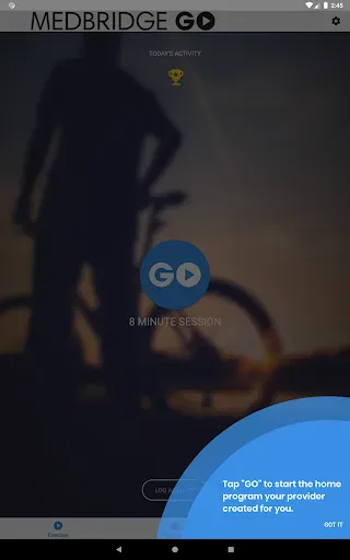 Medbridge GO for Patients screenshot