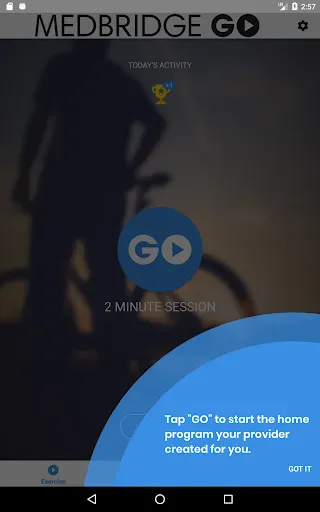 Medbridge GO for Patients screenshot