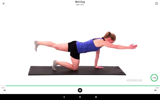 Medbridge GO for Patients screenshot