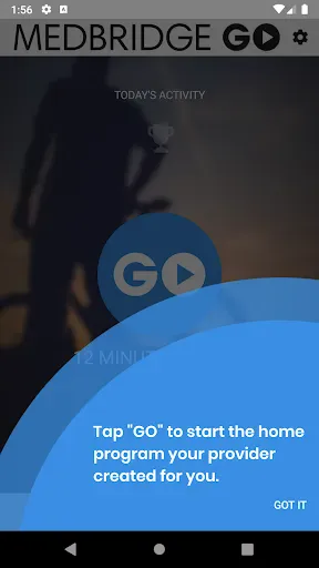 Medbridge GO for Patients screenshot