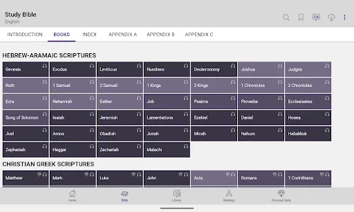 JW Library screenshot