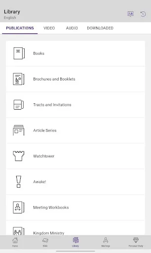 JW Library screenshot