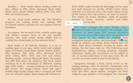 ReadEra – book reader pdf epub screenshot