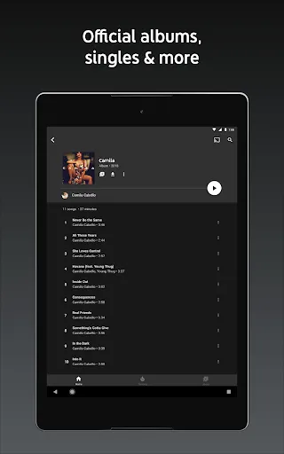 YouTube Music screenshot